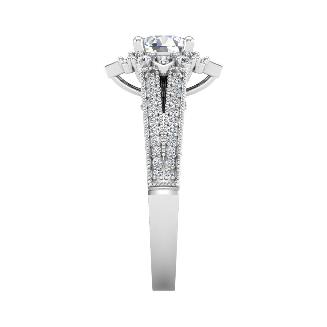 Logan Halo Engagement Ring